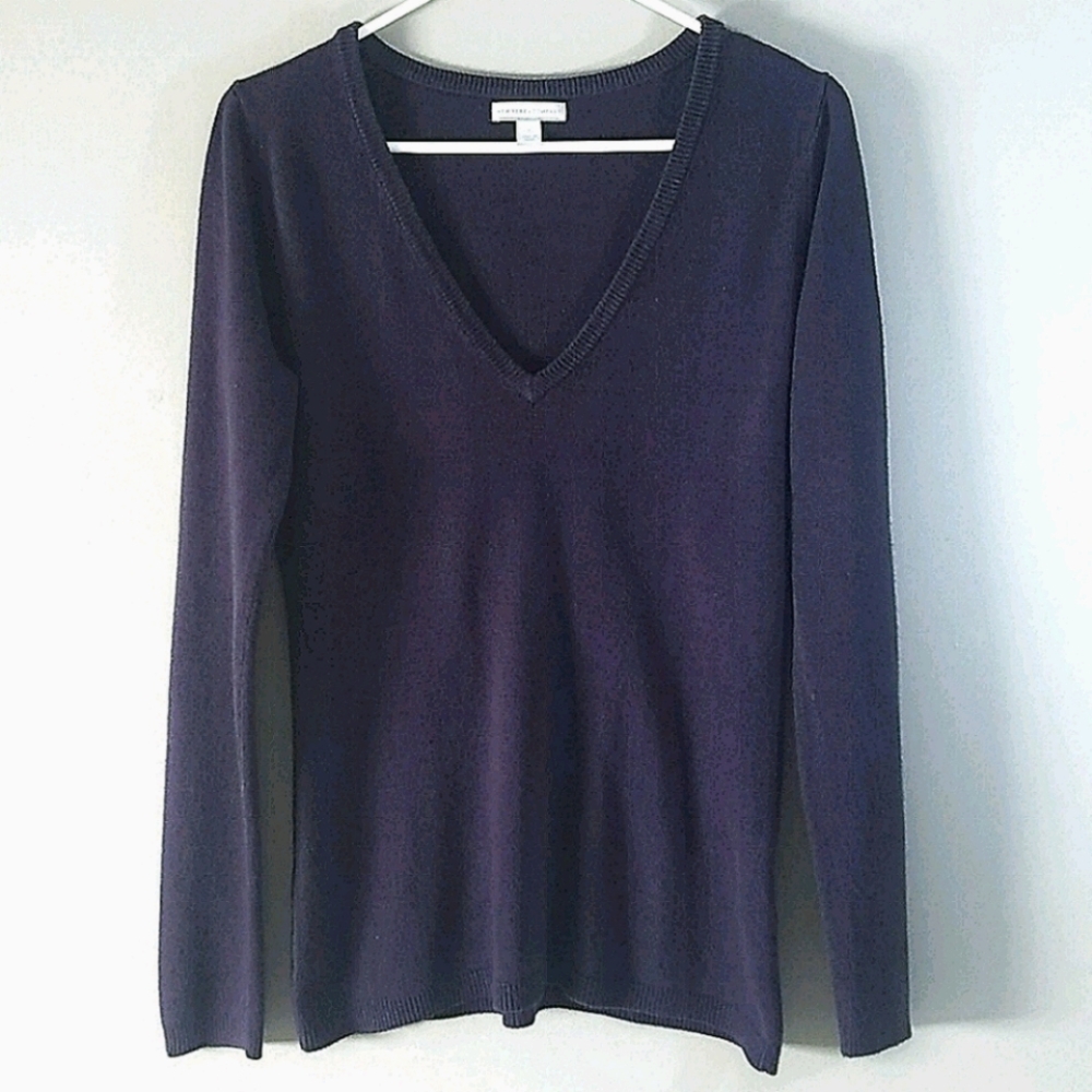 NY&Co purple sweater, size M